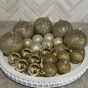 Hobby Lobby Glittering Gold and Ornament Collection